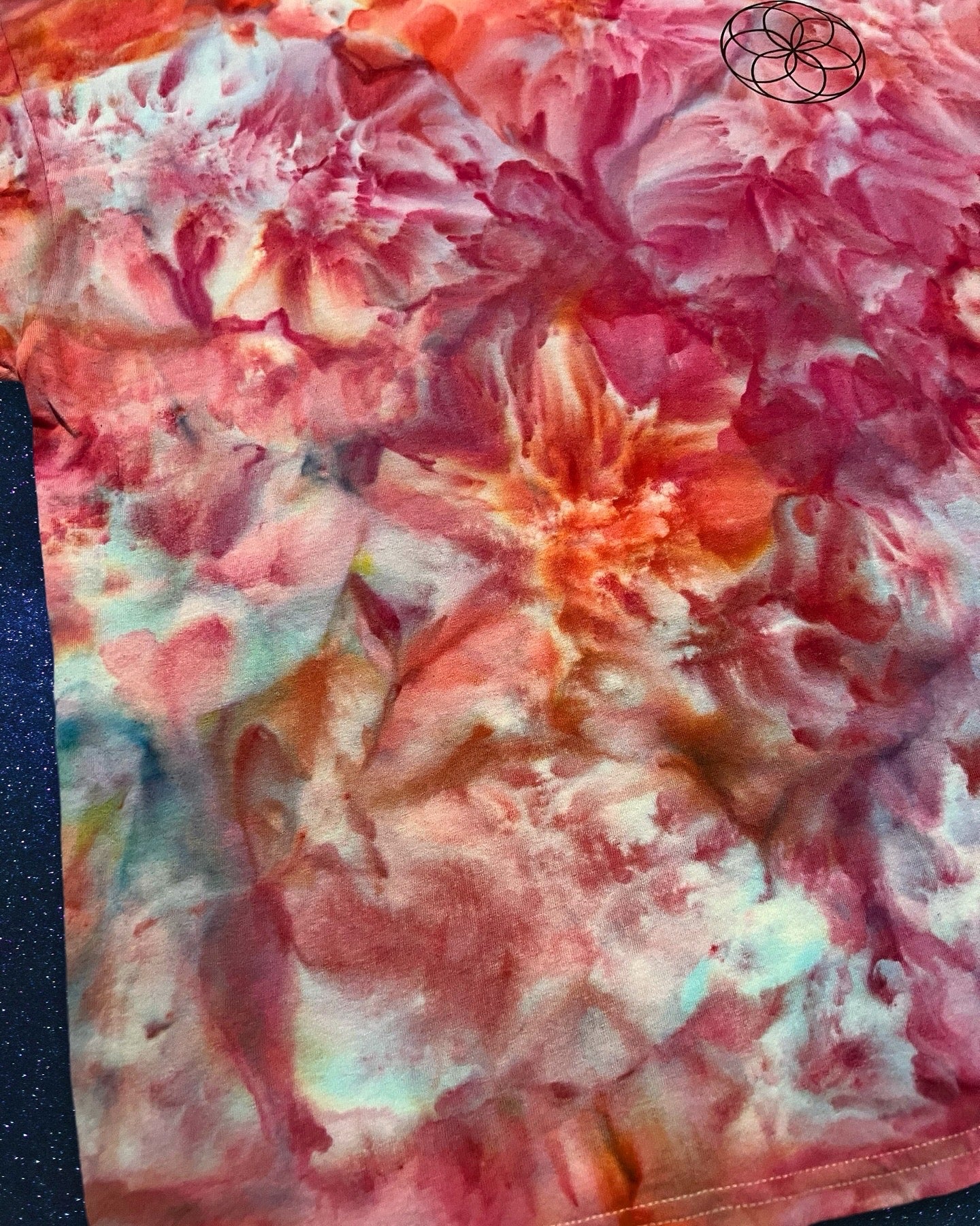 XXL Flower Of Life Watercolor Tee
