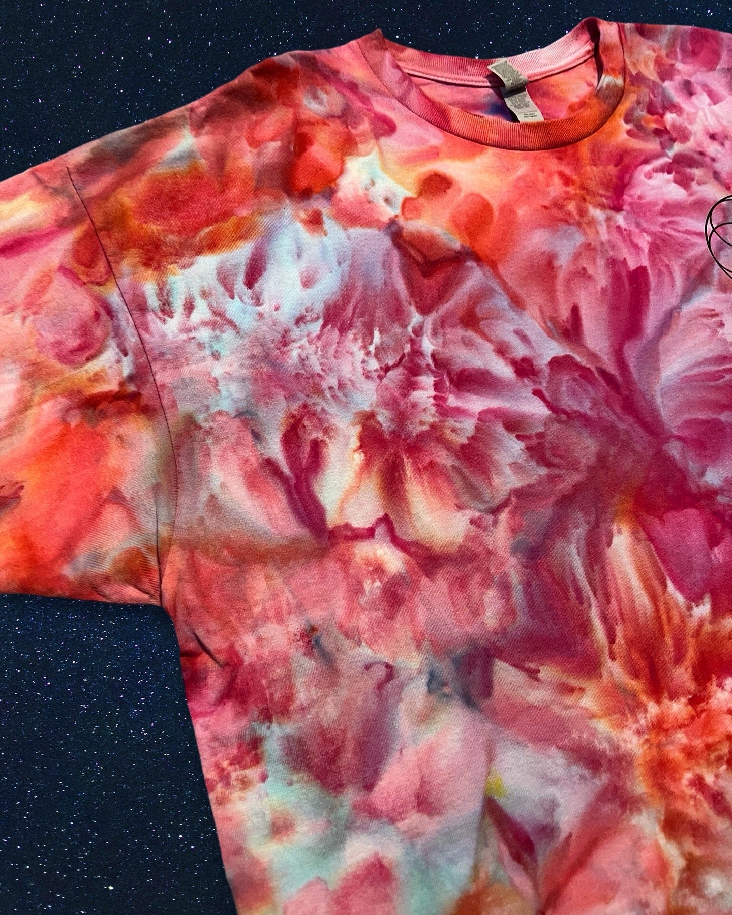 XXL Flower Of Life Watercolor Tee