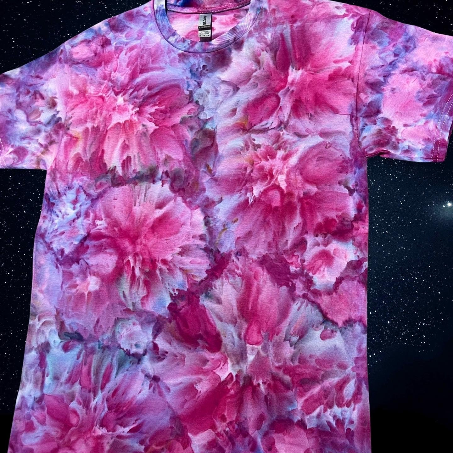 Custom Astral Bloom Watercolor Tee