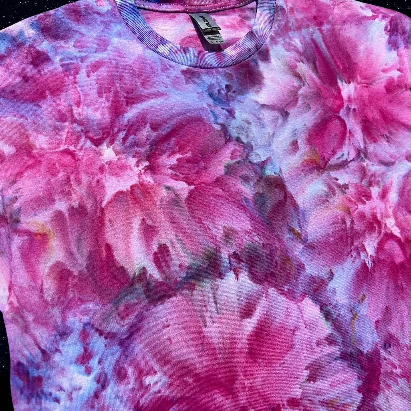 Custom Astral Bloom Watercolor Tee