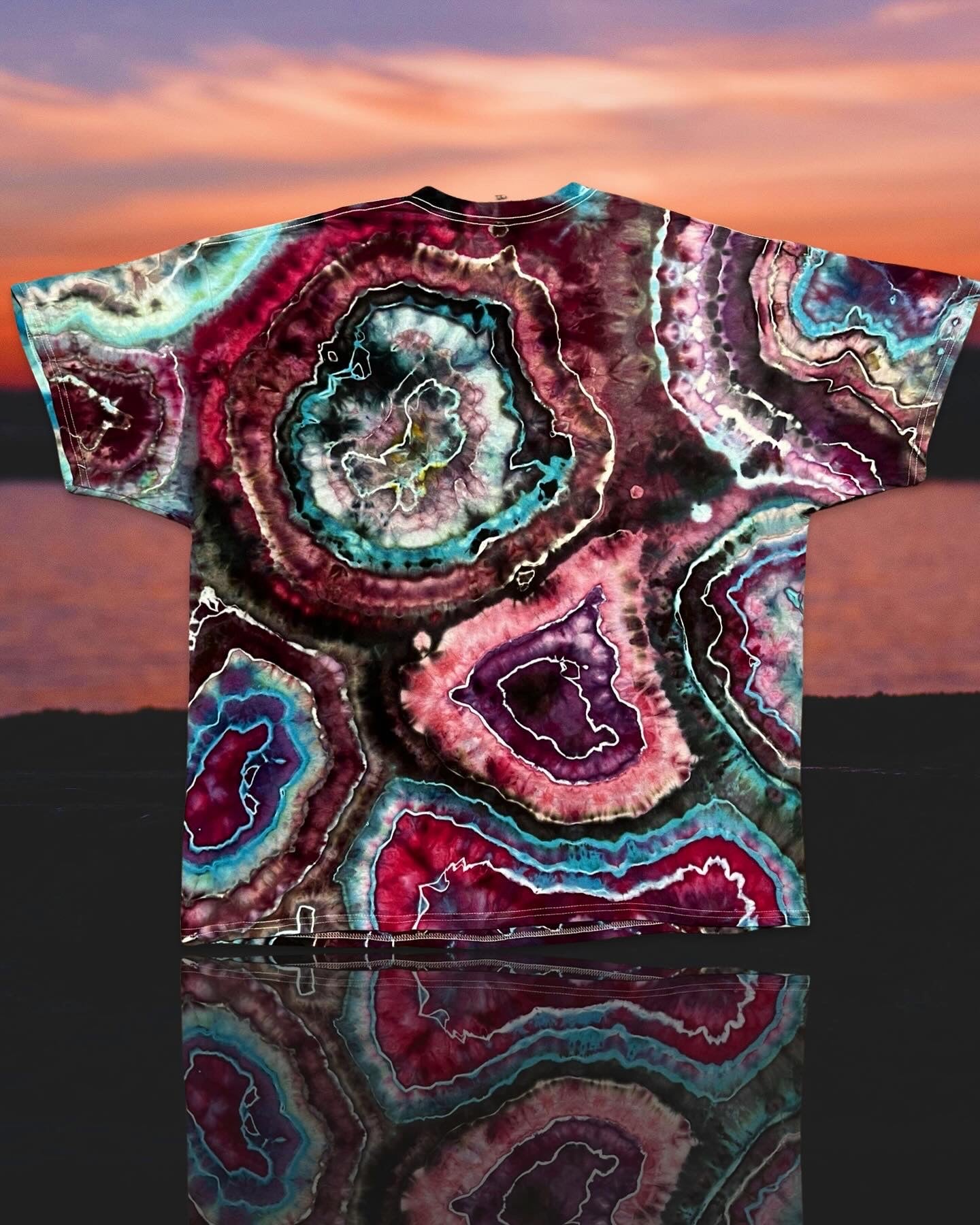 Custom Fluorite Geode Tee