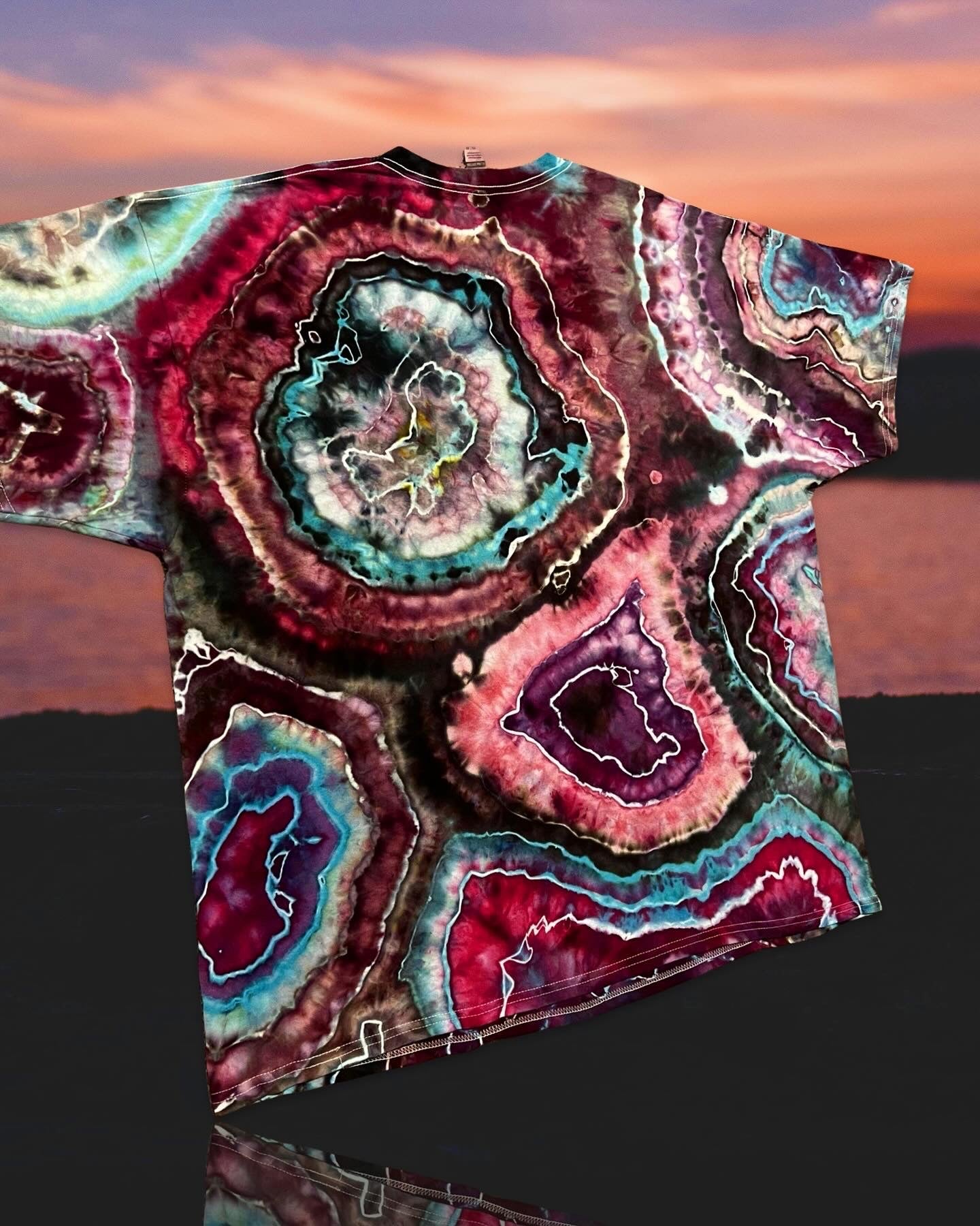 Custom Fluorite Geode Tee