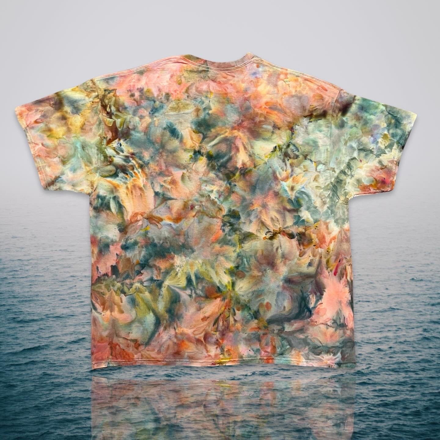 Custom Reishi Sun Watercolor Tee