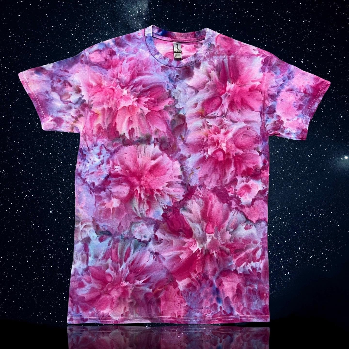 Custom Astral Bloom Watercolor Tee