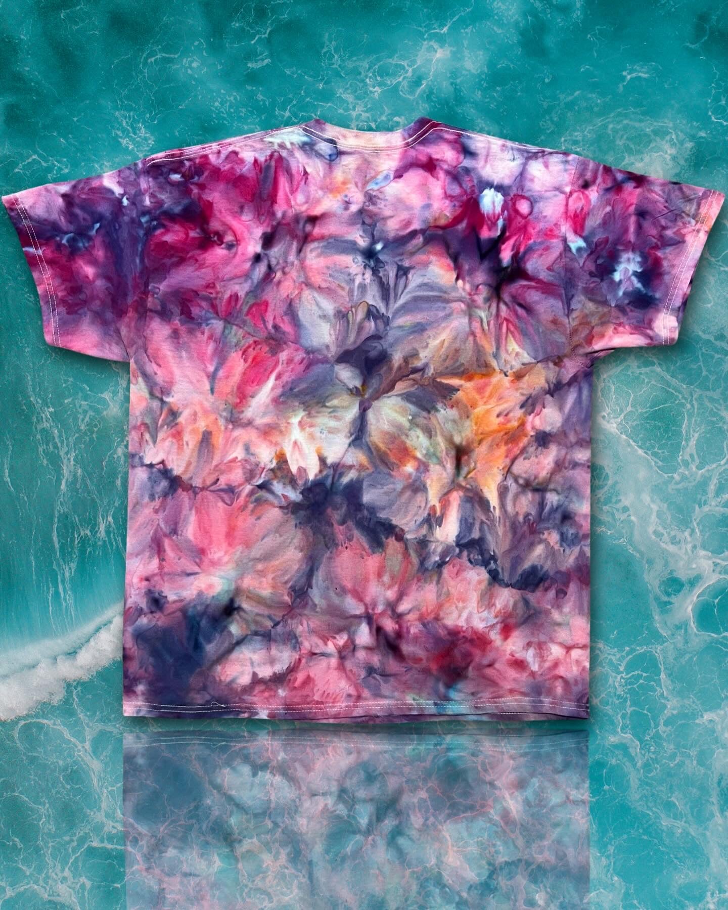 XL Orchid Waves Tee