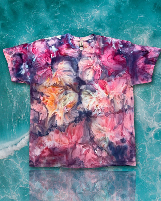 XL Orchid Waves Tee