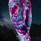 Custom Fluorite Geode Flare Leggings