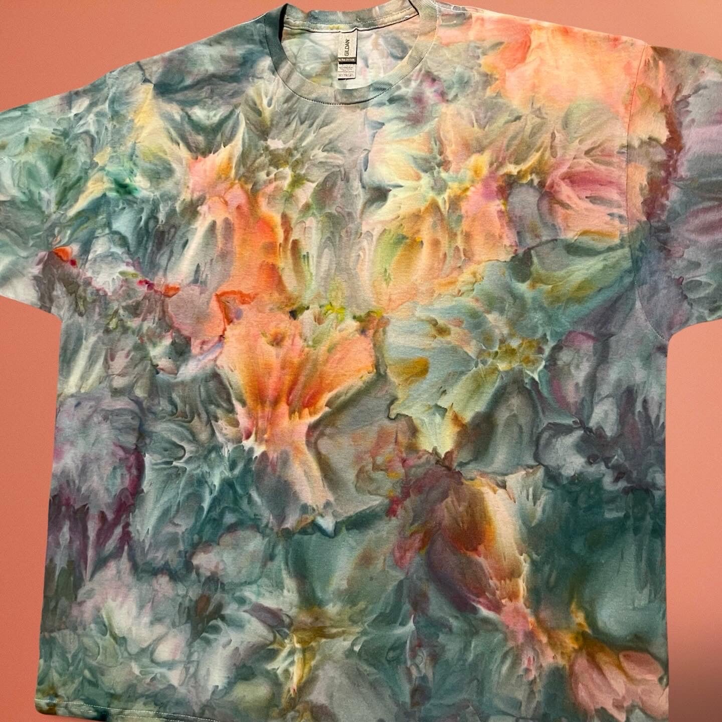 【DISCERNMENT】Watercolor pigment T-shirts Custom Horizon Lost Watercolor Tee – Astral Dyes