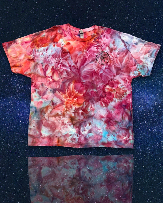 XXL Flower Of Life Watercolor Tee