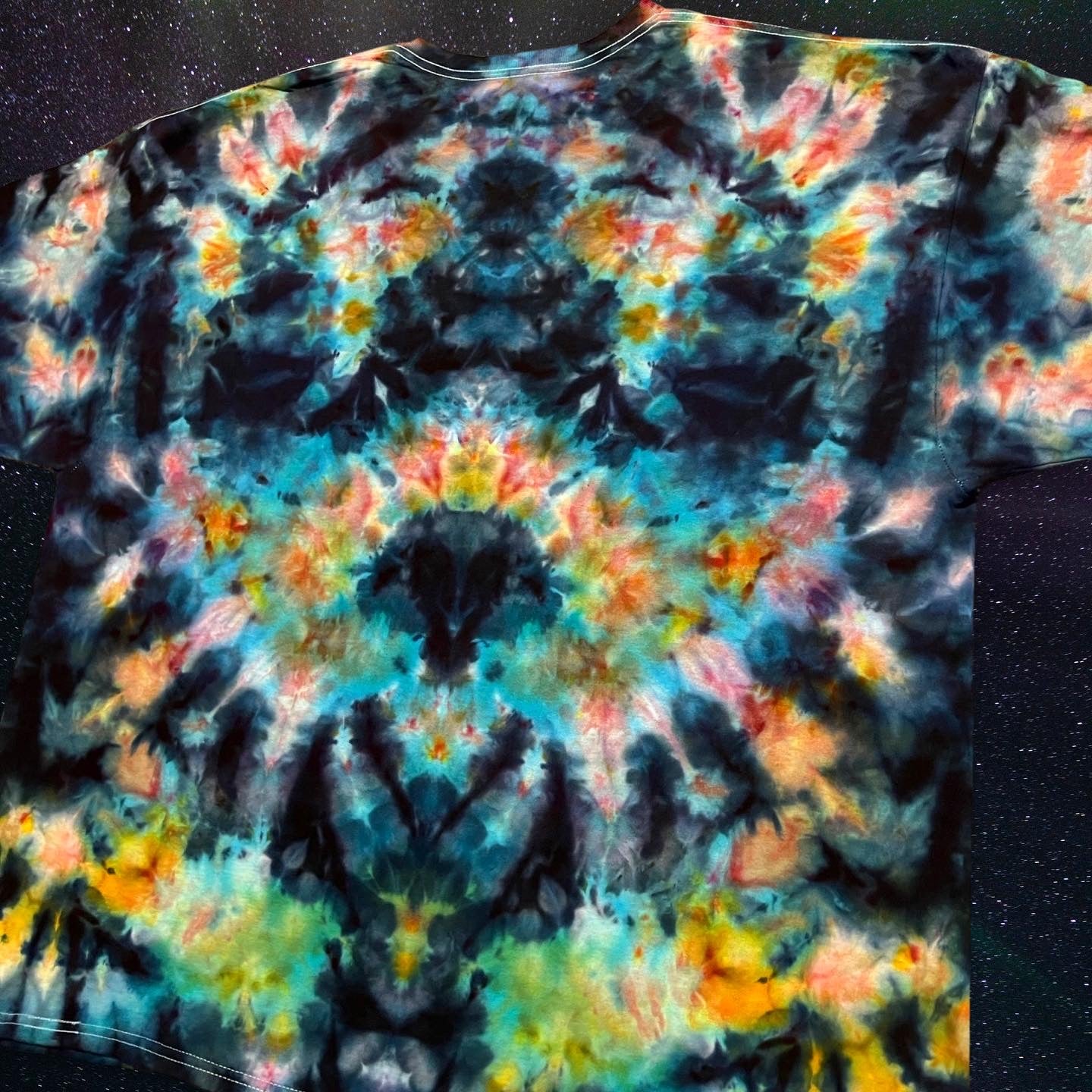 3XL Aqua Rainbow Mindscape Tee