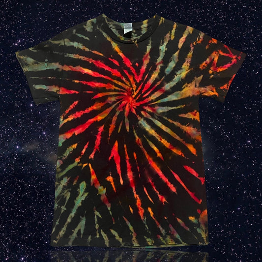 S Reverse Rainbow Spiral Tee