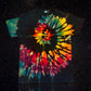 M Reverse Half Rainbow Spiral Tee