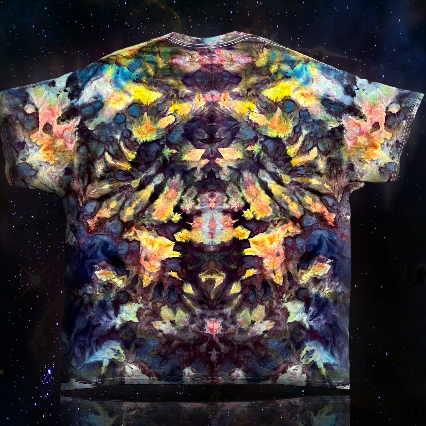 XXL Floral / Dark Psychedelic Mindscape Tee