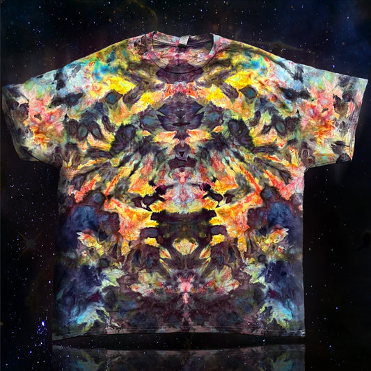 XXL Floral / Dark Psychedelic Mindscape Tee