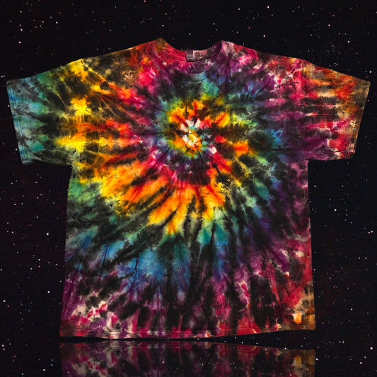 XXL Reverse Rainbow Spiral #2 Tee