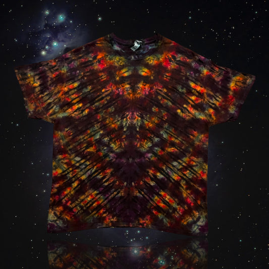 XL Dark Rainbow Pyschedelic Tee