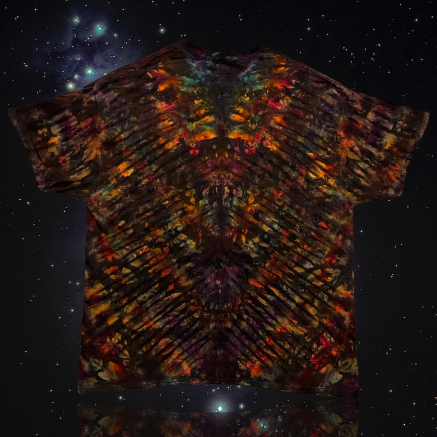 XL Dark Rainbow Pyschedelic Tee