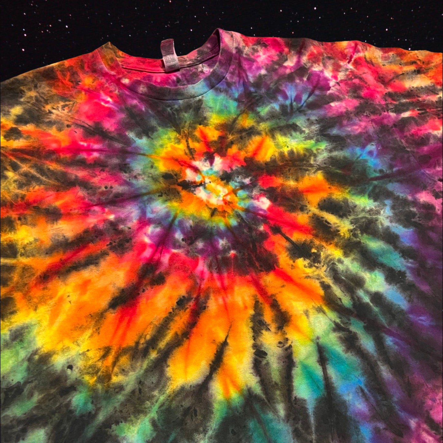 XXL Reverse Rainbow Spiral #2 Tee