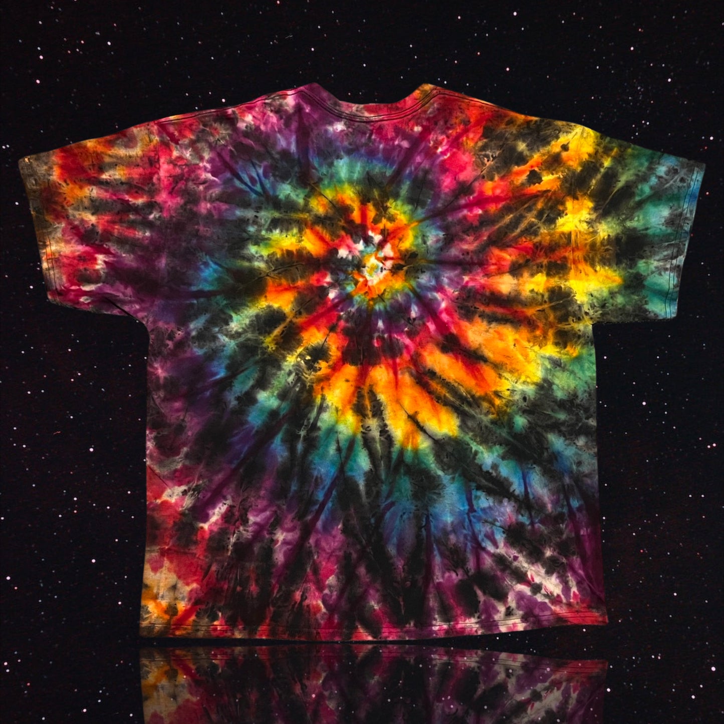 XXL Reverse Rainbow Spiral #2 Tee