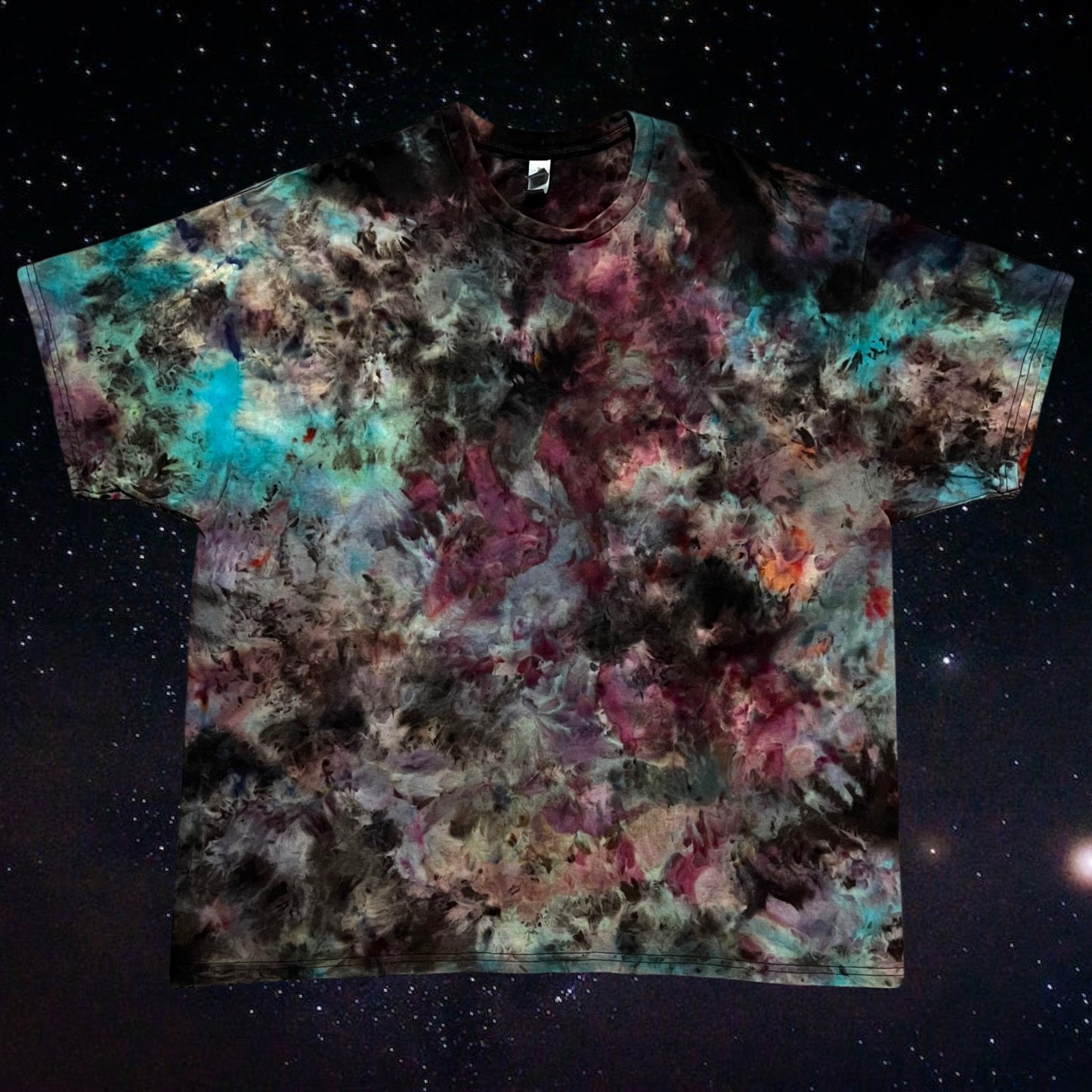 XXL Reverse Aquaberry Nebula Tee